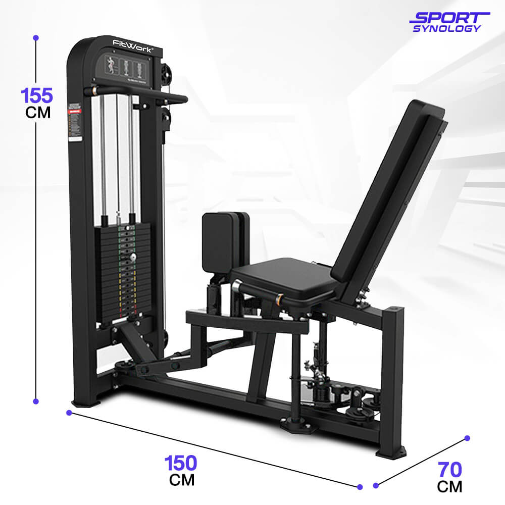 เครื่องออกกำลังกาย SPORTSYNOLOGY DX300 เครื่อง DUAL HIP ABDUCTOR / ADDUCTOR สำหรับบริหารกล้ามเนื้อต้นขาด้านนอกและต้นขาด้านใน_2